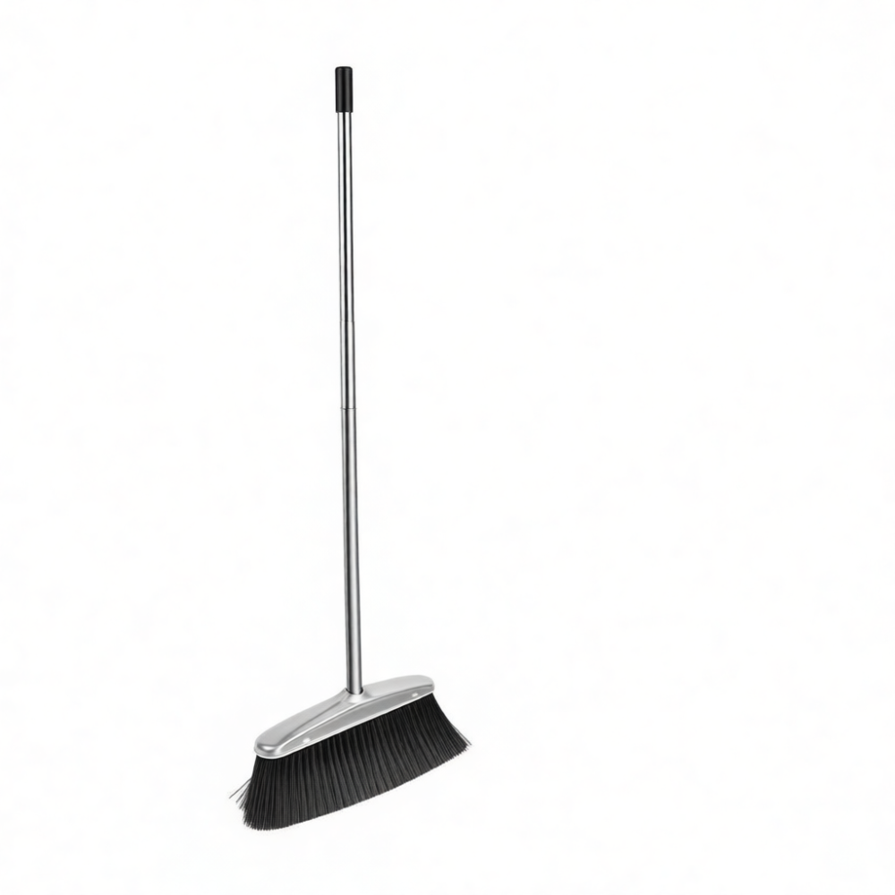 Commercial Kitchen Broom - ชุดที่ตักขยะสแตนเลสสำหรับใช้งานเชิงพาณิชย์ ที่ตักขยะหนาพิเศษ อุปกรณ์ทำความสะอาดบ้าน เครื่องกวาดพื้นในร่มที่มีประสิทธิภาพ