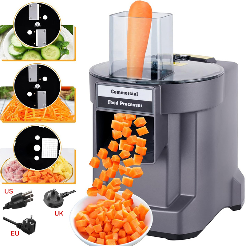 Commercial Kitchen Products - Commercial Chopper ผัก 3 in1 มัลติฟังก์ชั่ไฟฟ้าเครื่องตัดแครอทมันฝรั่ง