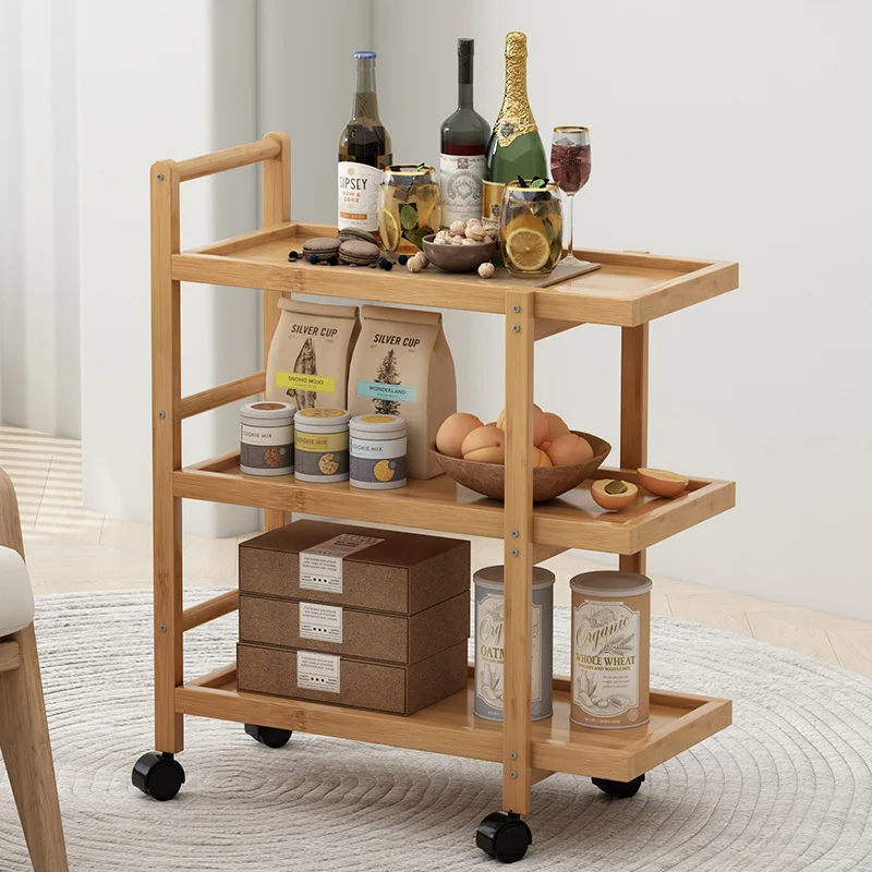 Commercial Kitchen On Wheels - รถเข็นอเนกประสงค์หลายชั้นสำหรับจัดเก็บผัก – ชั้นวางของในครัวเชิงพาณิชย์สำหรับร้านอาหารและโรงแรม – ที่จัดระเบียบจานและอาหารแบบมีล้อสำหรับงานหนัก