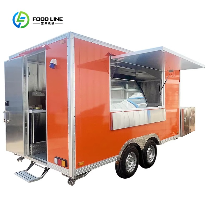Commercial Kitchen On Wheels - รถขายอาหารที่ทันสมัยด้วยเทคโนโลยีขั้นสูง - ครัวเชิงพาณิชย์บนล้อที่ขับเคลื่อนด้วยนวัตกรรมพร้อมอุปกรณ์อัจฉริยะ