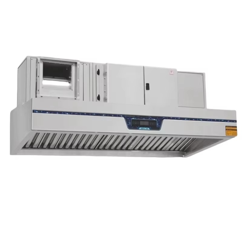 Commercial Kitchen Range Hood - เครื่องดูดควันครัวสแตนเลสแบบใช้ไฟฟ้า สำหรับครัวเชิงพาณิชย์ โรงแรม และครัวแบบเกาะกลาง