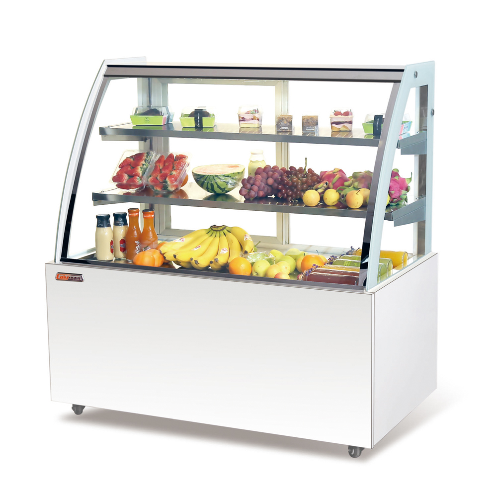 Refrigerated Display Case - ตู้แช่เย็นแสดงสินค้าขนาดเล็กสำหรับแซนด์วิช ขนม และขนมอบ ทำจากอะคริลิก
