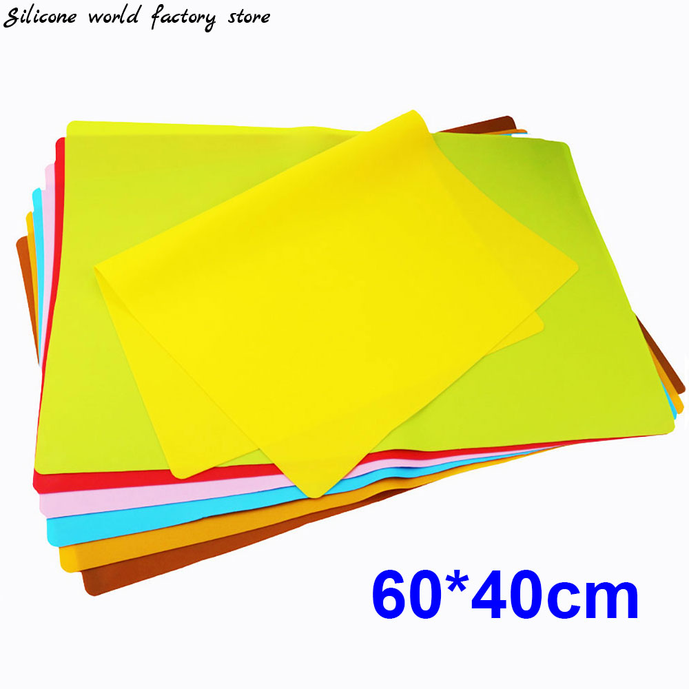 Commercial Kitchen Tables - ซิลิโคนโลกซิลิโคนตารางกันน้ํา Placemat Mats Anti-Skid นวดแป้งเบเกอรี่ทําอาหาร Baking