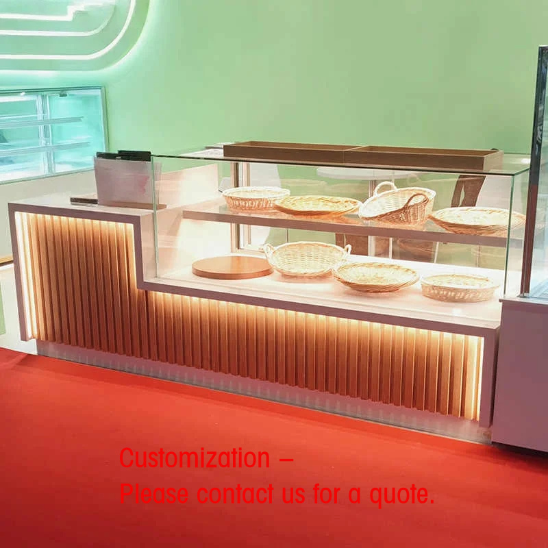 Refrigerated Display Case - ตู้โชว์ขนมแบบกำหนดเองพร้อมกระจกด้านหลัง ไฟ LED และตู้แช่แข็งแบบทนทาน สำหรับซูเปอร์มาร์เก็ต/ห้างสรรพสินค้า