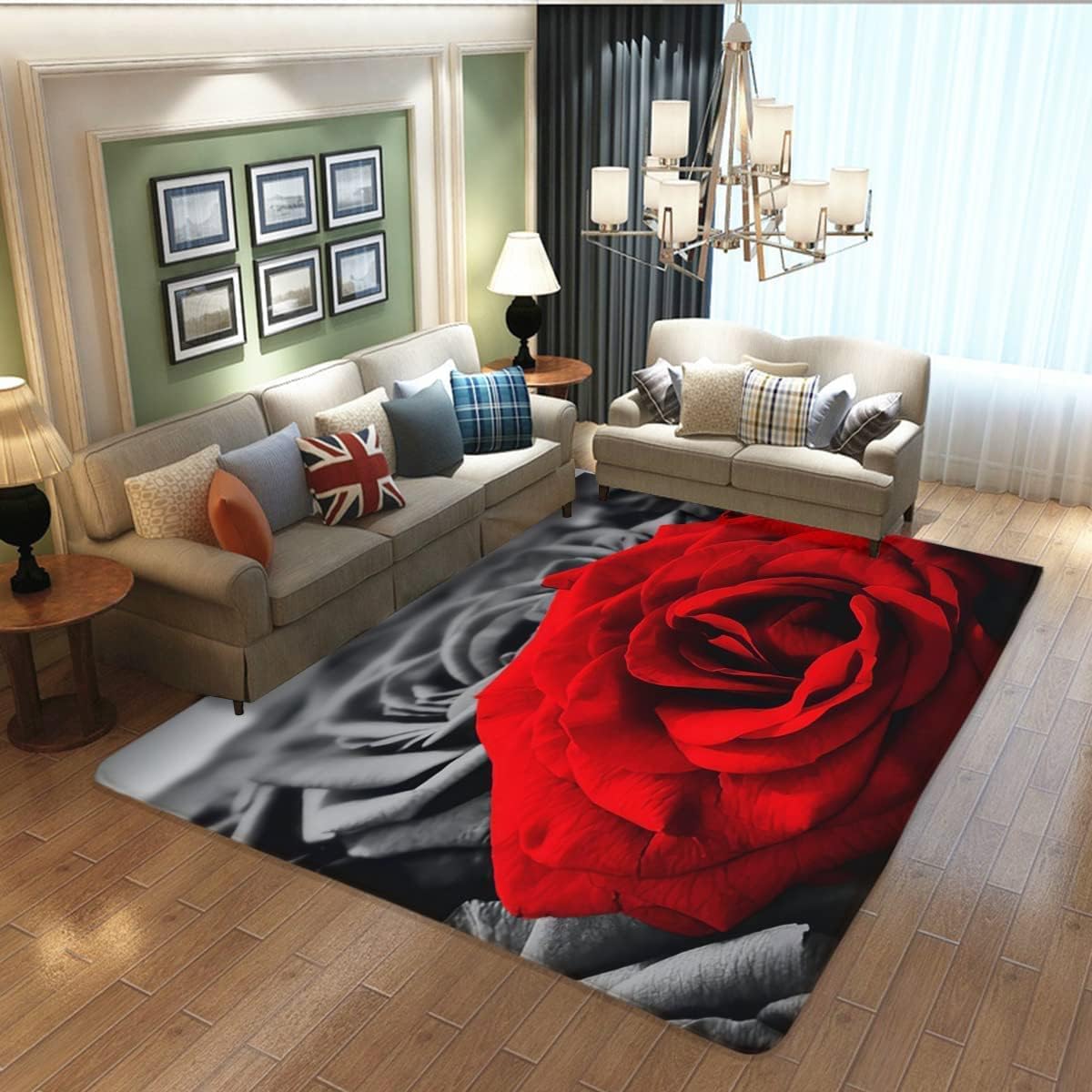 ดอกกุหลาบสีฟ้าบนพื้นหลังสีดำ พ - Commercial Kitchen Background บทวิจารณ์และราคา