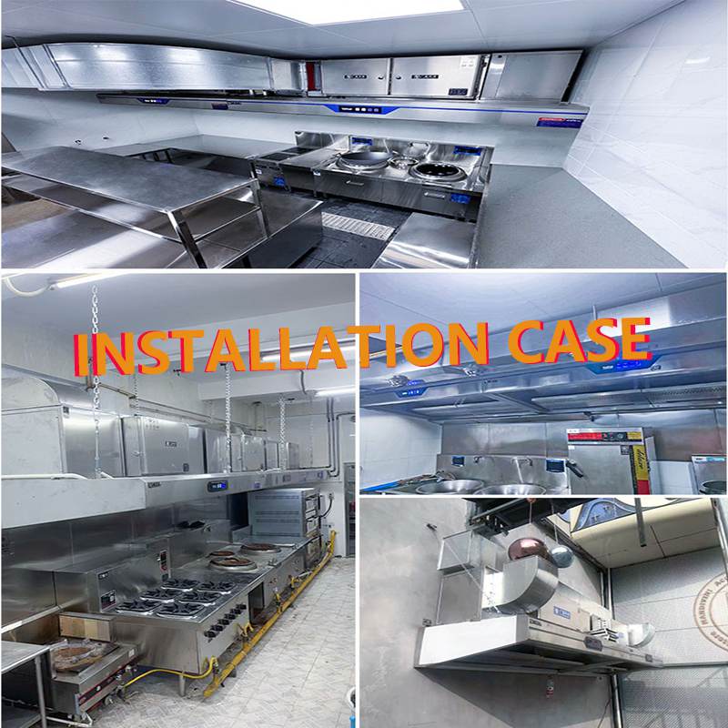เครื่องดูดควันอัจฉริยะพร้อมระบ - Commercial Kitchen Range Hood บทวิจารณ์และราคา