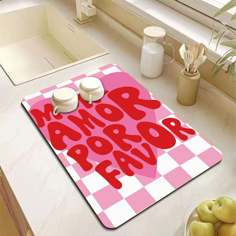 แผ่นรองจานลายทางสีชมพูเขียวสวย - Commercial Kitchen Tables บทวิจารณ์และราคา