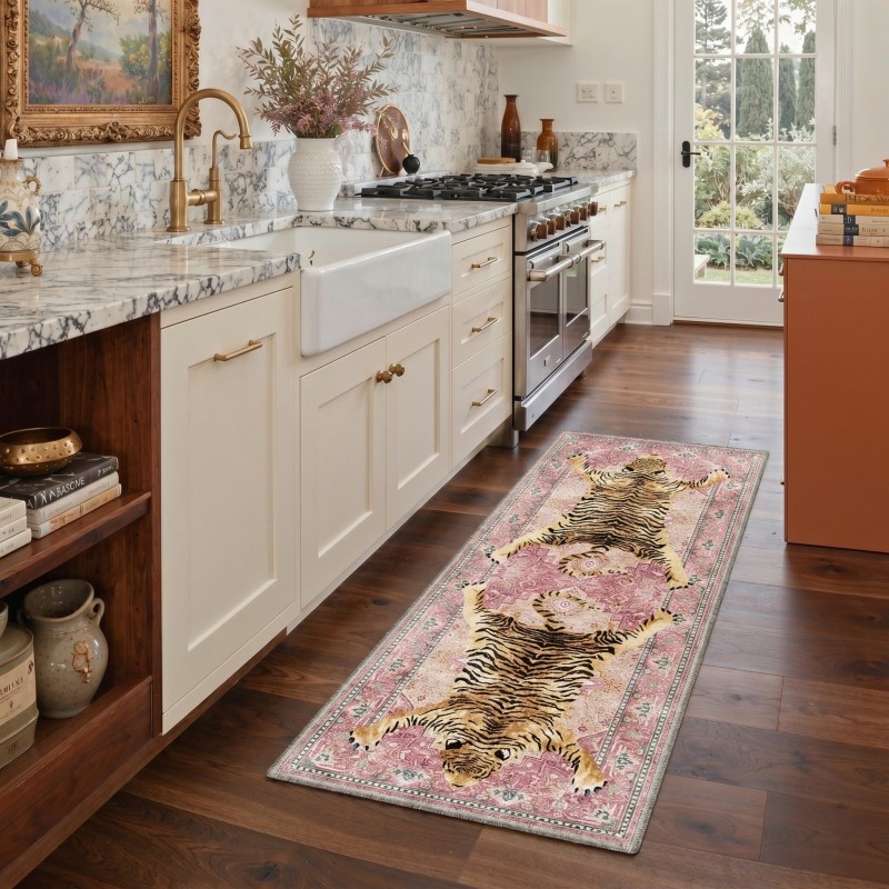 พรมลายดอกไม้เปอร์เซีย พื้นหลัง - Commercial Kitchen Background บทวิจารณ์และราคา