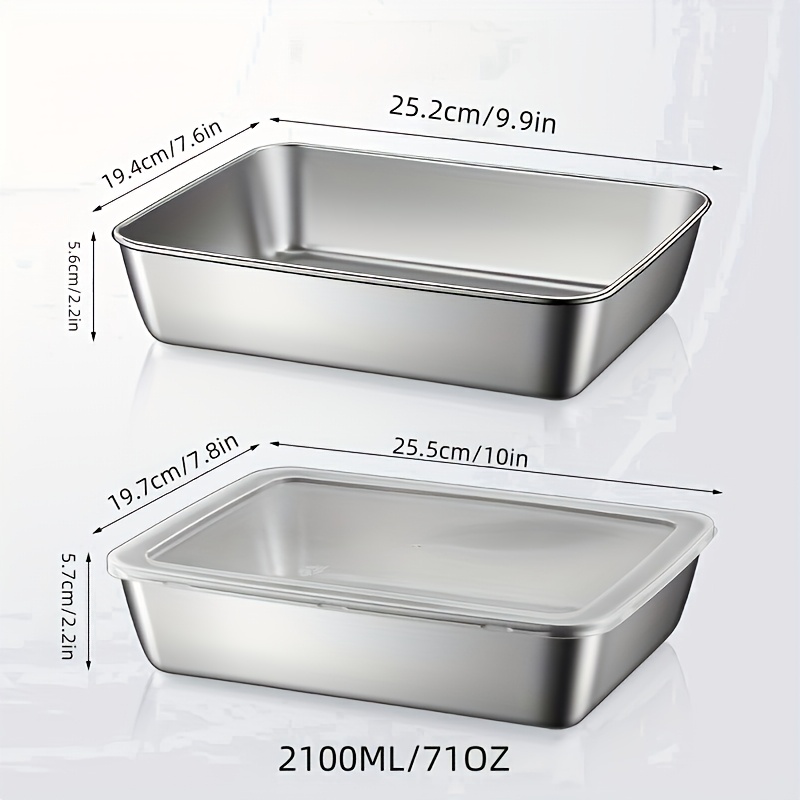 ชุดกล่องถนอมอาหารสแตนเลส 22 ชิ - Commercial Kitchen Utensil Holder บทวิจารณ์และราคา