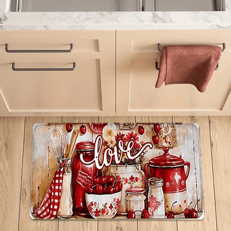 วินเทจ เรดเลิฟ เชอร์รี่ แพทเทิ - Commercial Kitchen Background บทวิจารณ์และราคา