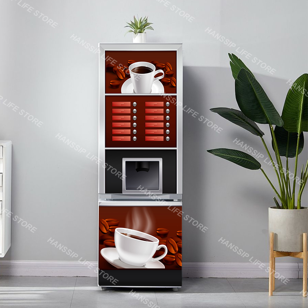 Retro โทรศัพท์บูธพิมพ์ตู้เย็นแ - Commercial Kitchen Wall Panels บทวิจารณ์และราคา