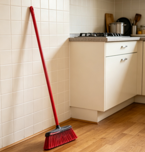 ชุดไม้กวาดพลาสติกทรงสี่เหลี่ยม - Commercial Kitchen Broom บทวิจารณ์และราคา