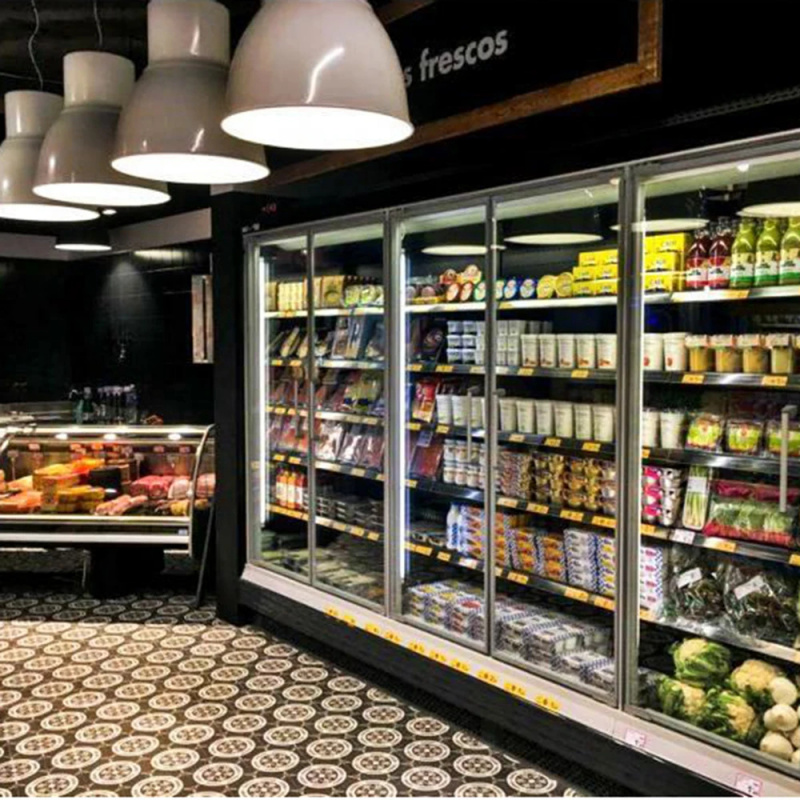ตู้แช่แข็งแบบกระจกสองประตู รุ่ - Refrigerated Display Case บทวิจารณ์และราคา
