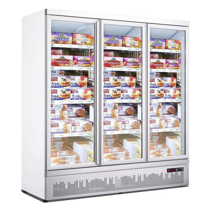 ตู้แช่แข็งแบบกระจกสองประตู รุ่ - Refrigerated Display Case บทวิจารณ์และราคา