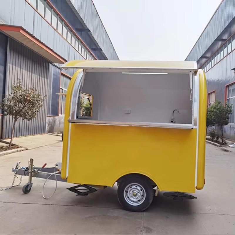 รถพ่วงครัวเคลื่อนที่ปรับแต่งได - Commercial Kitchen On Wheels บทวิจารณ์และราคา