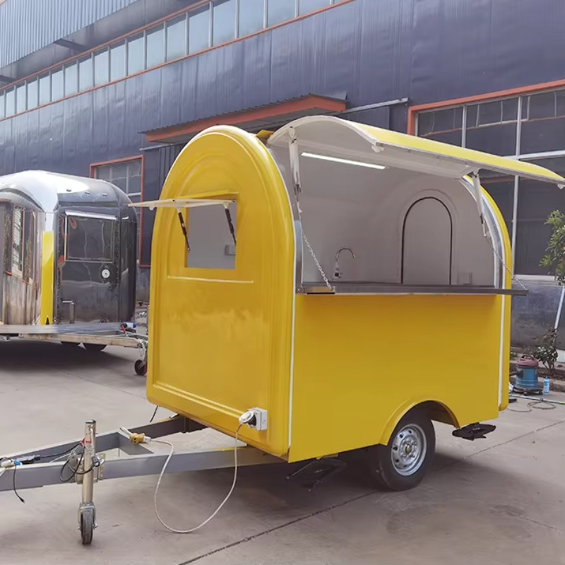 รถพ่วงครัวเคลื่อนที่ปรับแต่งได - Commercial Kitchen On Wheels บทวิจารณ์และราคา