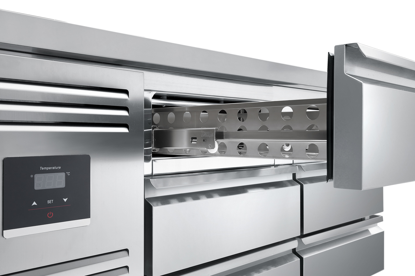 ตู้แช่เย็นแบบปรับได้พร้อมลิ้นช - Refrigerated Display Case บทวิจารณ์และราคา