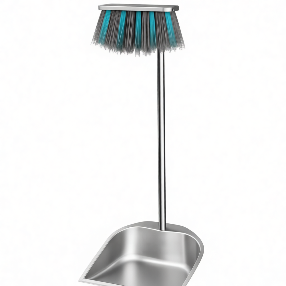 ชุดที่ตักขยะสแตนเลสสำหรับใช้งา - Commercial Kitchen Broom บทวิจารณ์และราคา