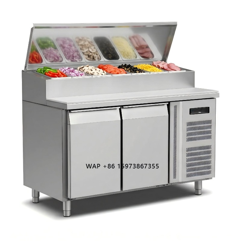 ตู้เย็นเตรียมอาหารแบบ OEM 2 ปร - Commercial Kitchen Door บทวิจารณ์และราคา