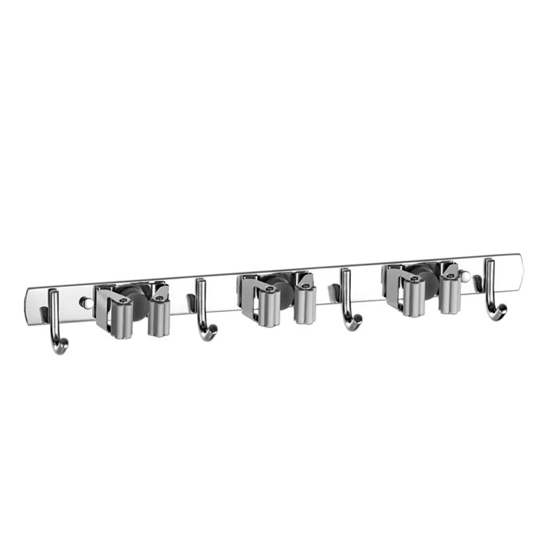 สแตนเลสสตีล Wall Mount Mop Han - Commercial Kitchen Utensil Holder บทวิจารณ์และราคา