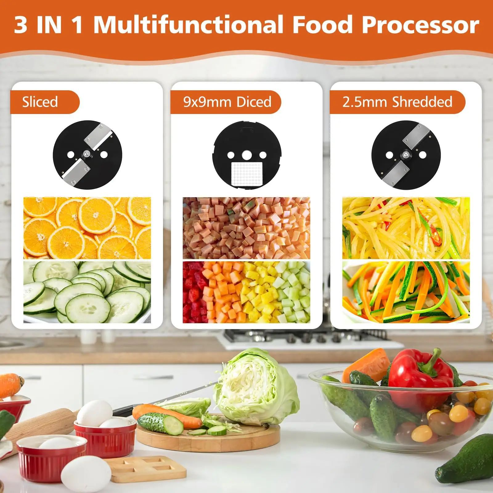Commercial Chopper ผัก 3 in1 ม - Commercial Kitchen Products บทวิจารณ์และราคา
