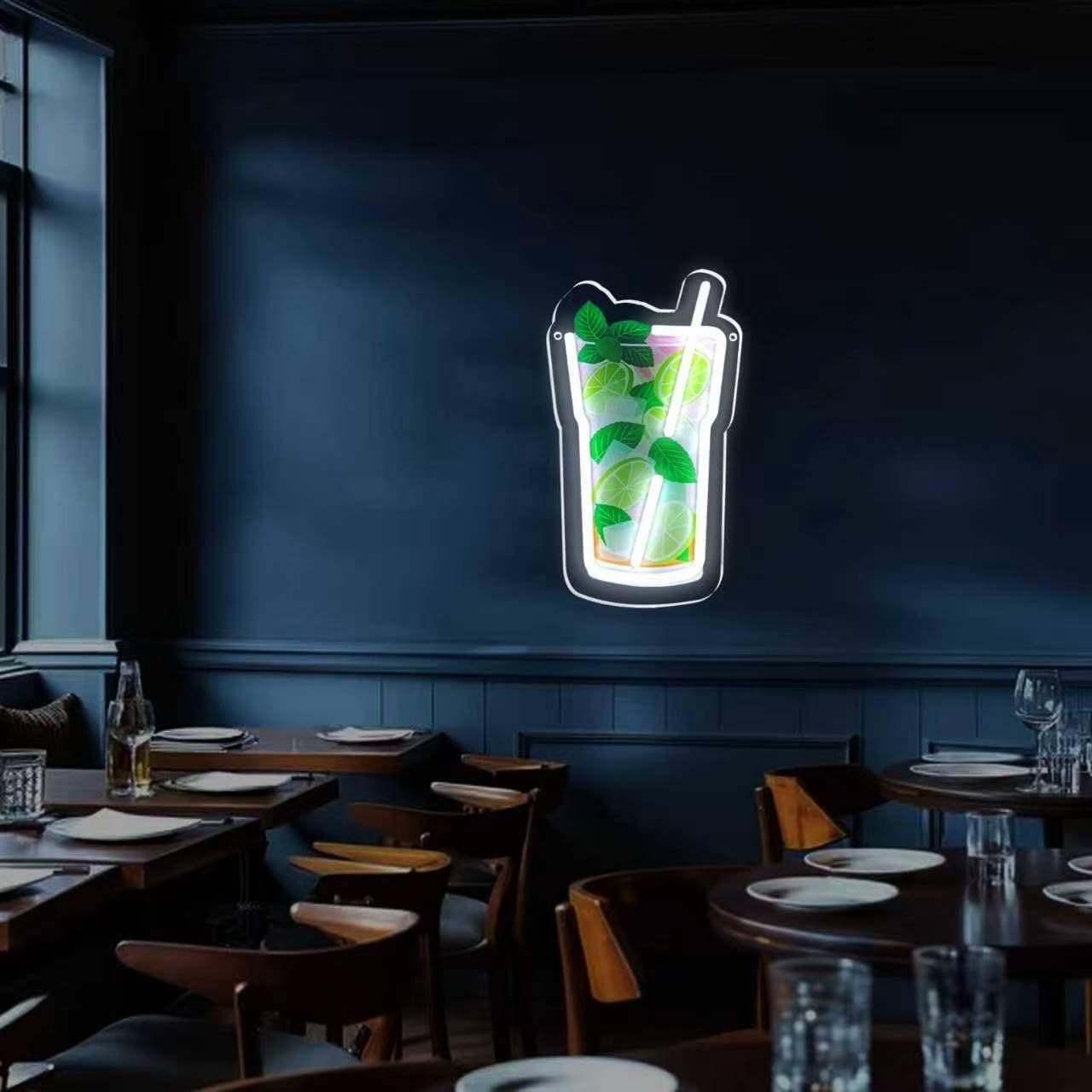 ป้ายไฟนีออน Mojito Cocktail สำ - Commercial Kitchen Light บทวิจารณ์และราคา