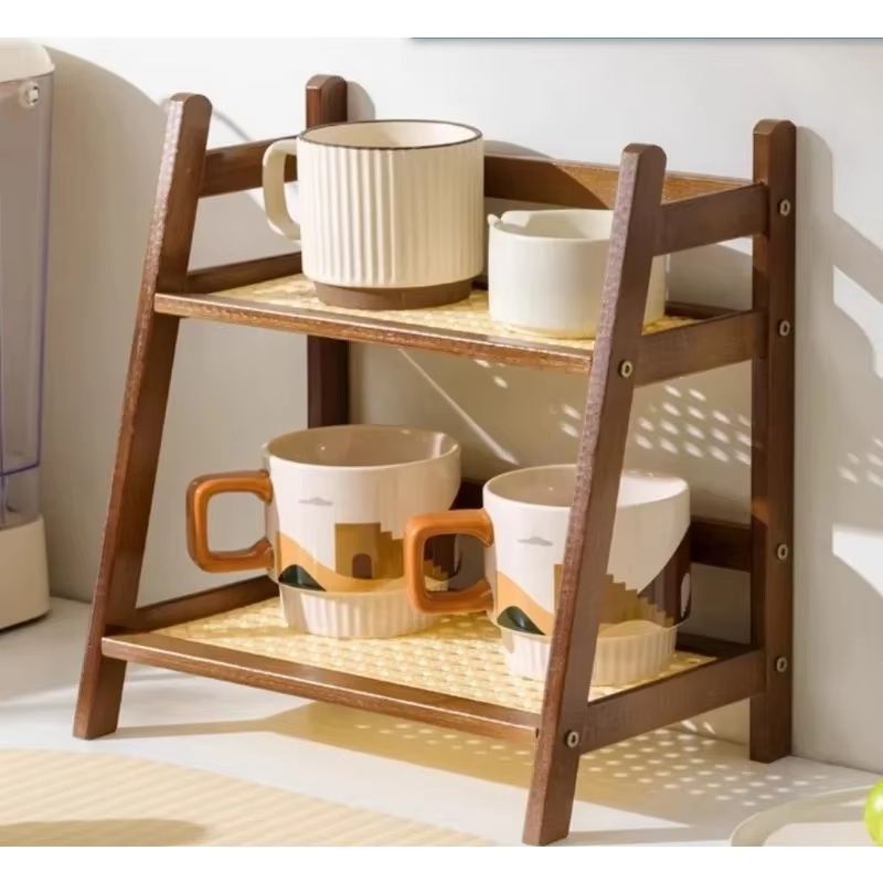 ชั้นวางของไม้ไผ่แบบย้อนยุค 2 ช - Commercial Kitchen Tables บทวิจารณ์และราคา