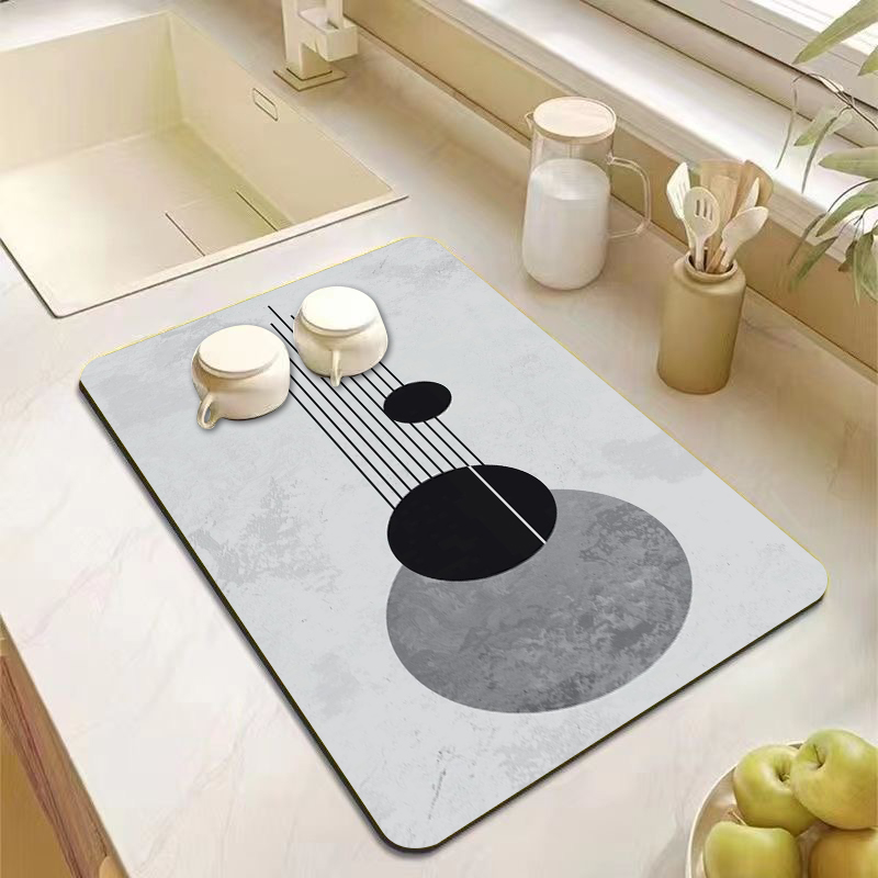 แผ่นรองจานกันลื่นลายเส้นเรขาคณ - Commercial Kitchen Tables บทวิจารณ์และราคา