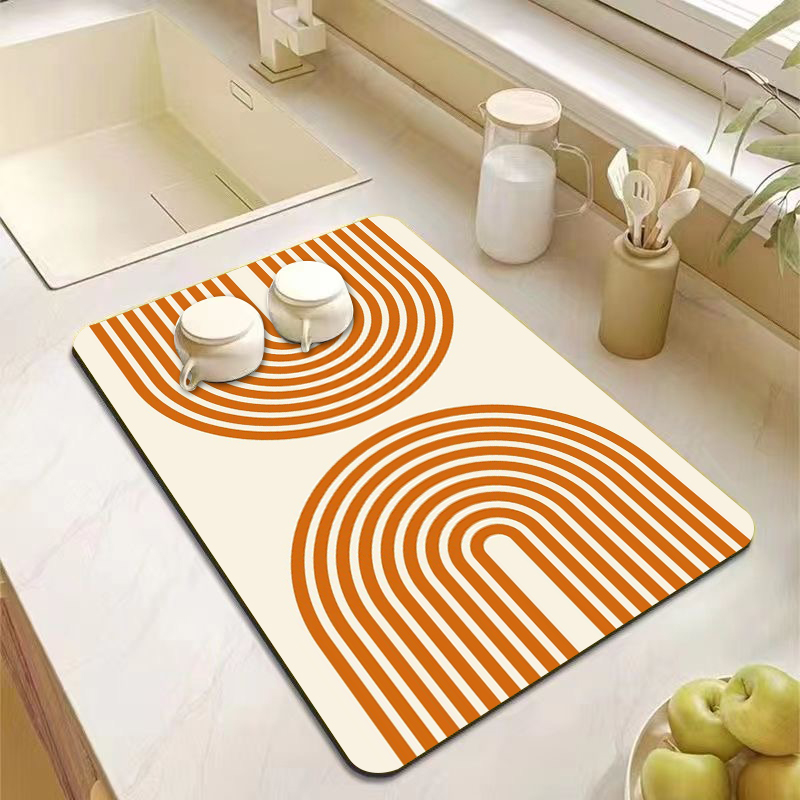 แผ่นรองจานกันลื่นลายเส้นเรขาคณ - Commercial Kitchen Tables บทวิจารณ์และราคา