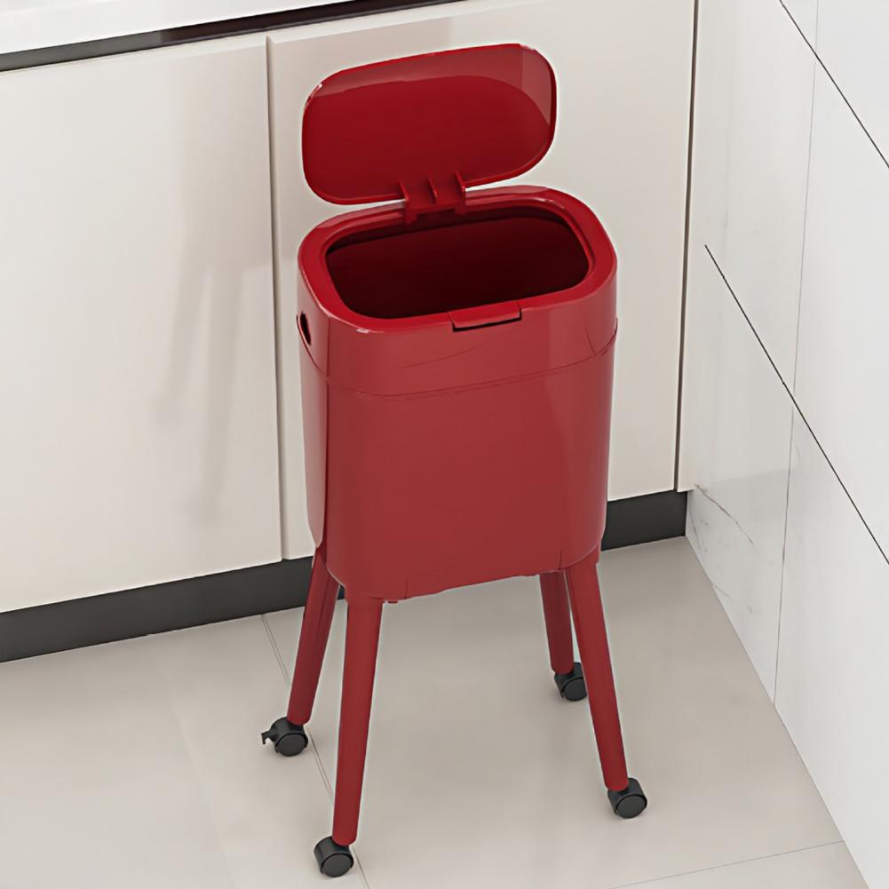 ถังขยะในครัวแบบกดฝา พร้อมล้อเล - Commercial Kitchen On Wheels บทวิจารณ์และราคา