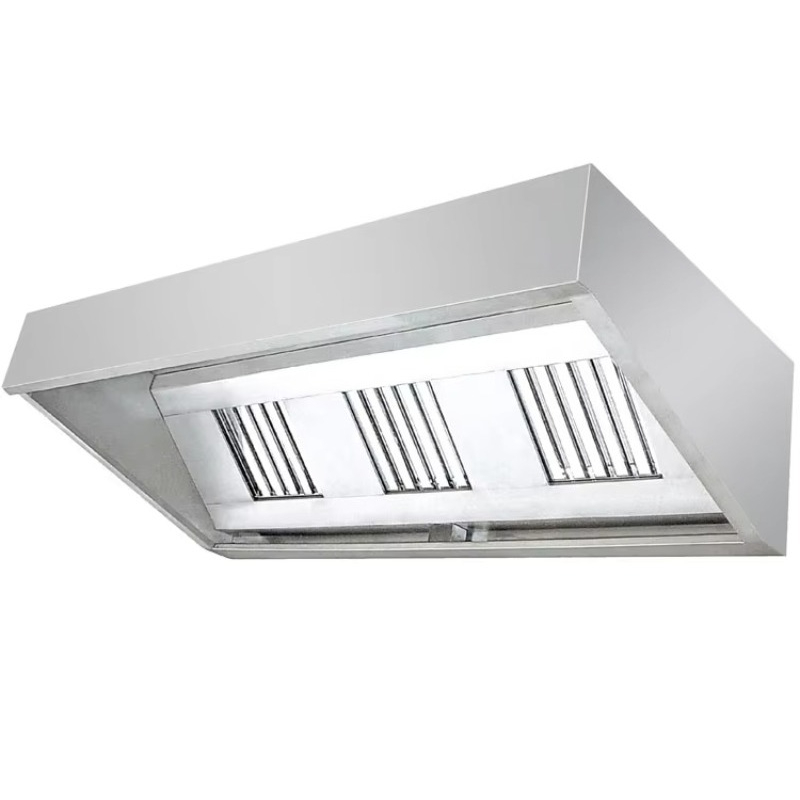 เครื่องดูดควันครัวสแตนเลสสำหรั - Commercial Kitchen Range Hood บทวิจารณ์และราคา