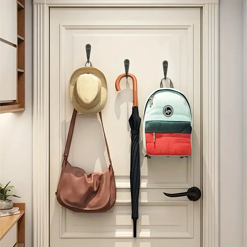 ตะขอโลหะสีดำพร้อมสกรู ตะขอแขวน - Commercial Kitchen Rack บทวิจารณ์และราคา