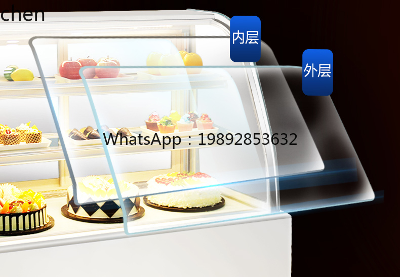 ตู้แช่เค้ก ZS ตู้โชว์ผลไม้ ตู้ - Refrigerated Display Case บทวิจารณ์และราคา
