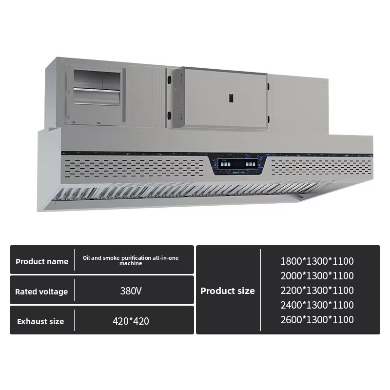 เครื่องดูดควันครัวสแตนเลสแบบใช - Commercial Kitchen Range Hood บทวิจารณ์และราคา