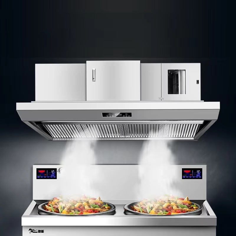 เครื่องดูดควันครัวสแตนเลสแบบใช - Commercial Kitchen Range Hood บทวิจารณ์และราคา