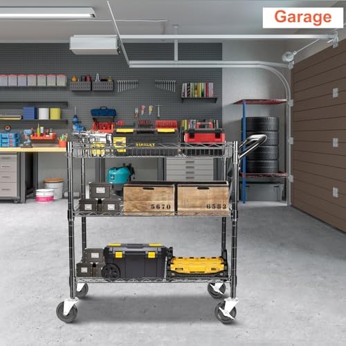 รถเข็นอเนกประสงค์สำหรับงานหนัก - Commercial Kitchen On Wheels บทวิจารณ์และราคา