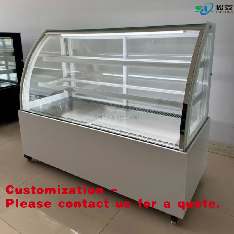 ตู้โชว์เค้กสแตนเลสแบบกำหนดเอง  - Refrigerated Display Case บทวิจารณ์และราคา