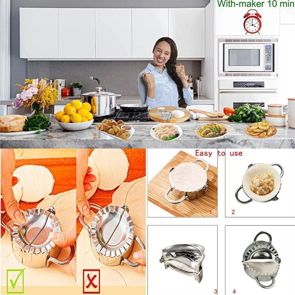 สแตนเลส Dumpling Maker Dumplin - Commercial Kitchen Products บทวิจารณ์และราคา