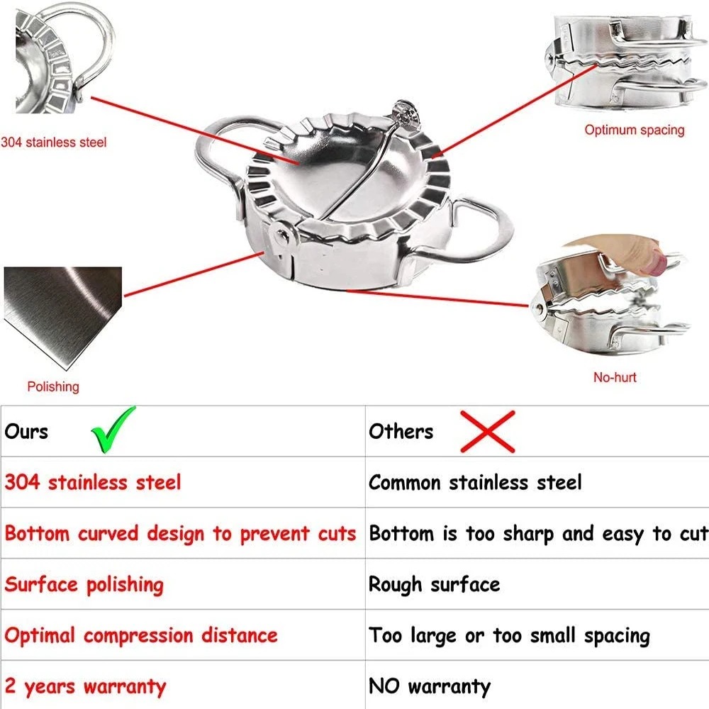 สแตนเลส Dumpling Maker Dumplin - Commercial Kitchen Products บทวิจารณ์และราคา