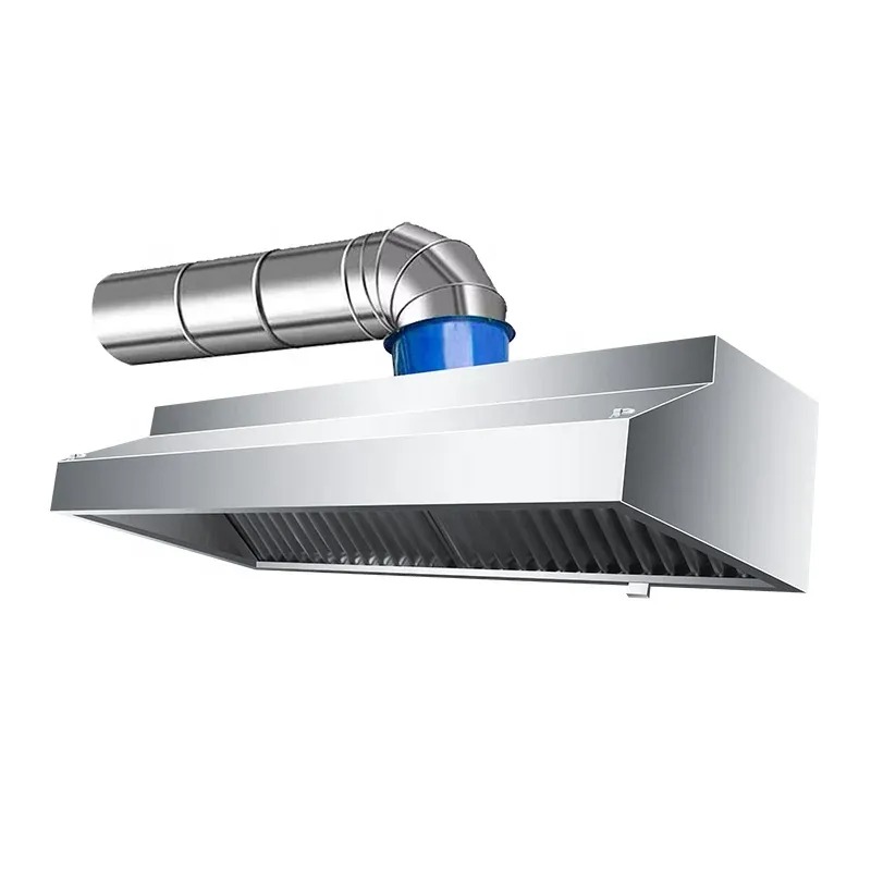 ระบบดูดควันสเตนเลสสตีลเชิงพาณิ - Commercial Kitchen Range Hood บทวิจารณ์และราคา