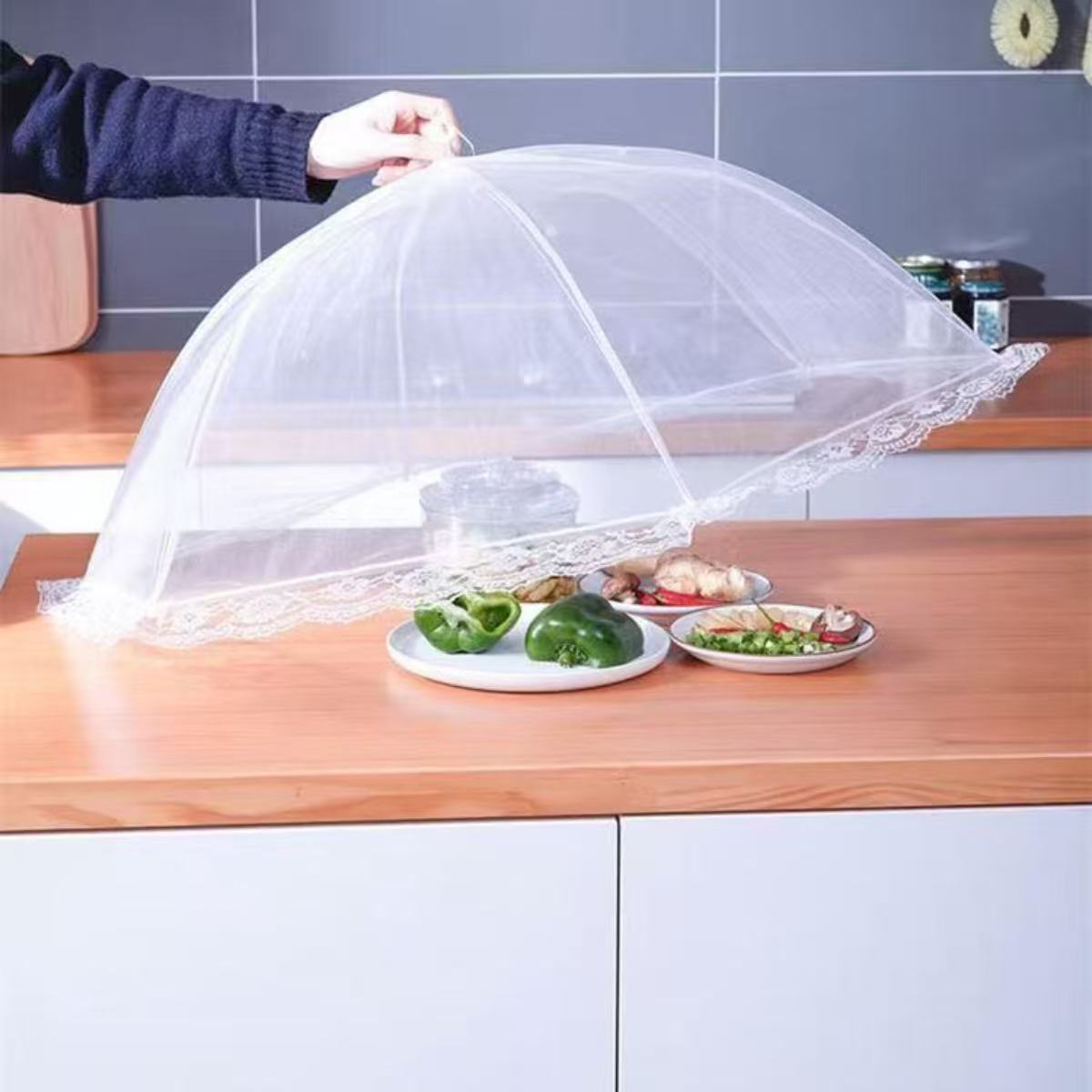 ตาข่ายคลุมอาหารแบบพับได้ ล้างท - Commercial Kitchen Tables บทวิจารณ์และราคา