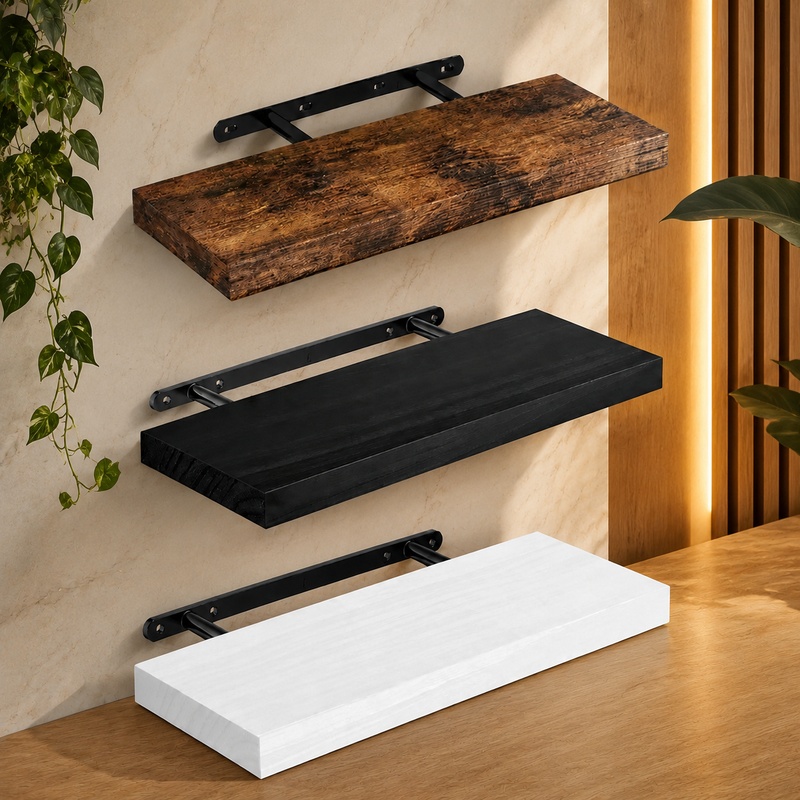 ชั้นวางของติดผนังแบบลอยได้ ทนท - Commercial Kitchen Rack บทวิจารณ์และราคา