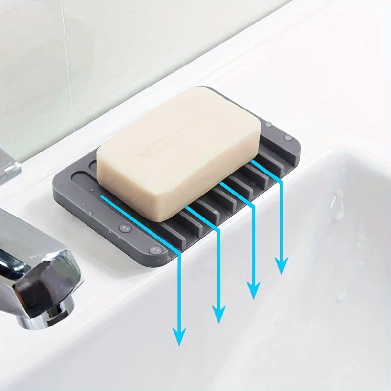 กล่องใส่สบู่ซิลิโคนแบบใหม่ 1 ช - Commercial Kitchen Rack บทวิจารณ์และราคา