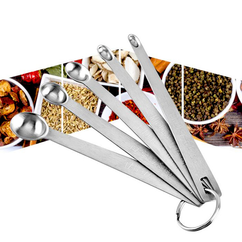 5ชิ้น/เซ็ต Mini ช้อนวัดเครื่อง - Commercial Kitchen Products บทวิจารณ์และราคา