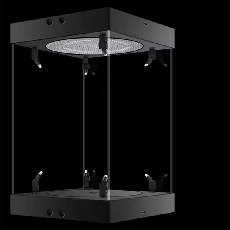 กล่องอะคริลิคพร้อมไฟ LED หมุนไ - Refrigerated Display Case บทวิจารณ์และราคา