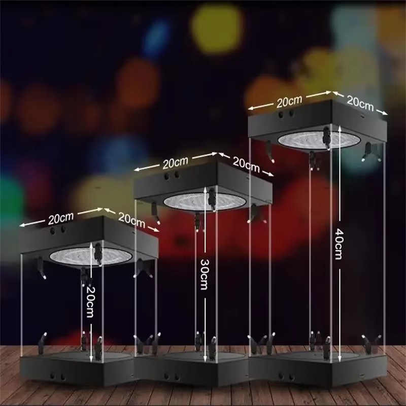 กล่องอะคริลิคพร้อมไฟ LED หมุนไ - Refrigerated Display Case บทวิจารณ์และราคา
