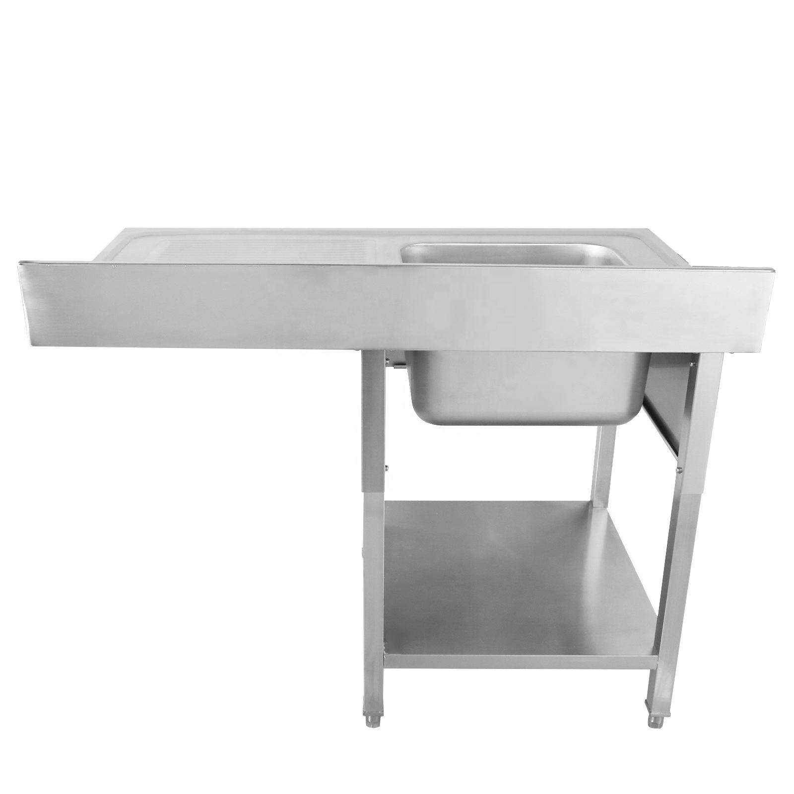 โต๊ะทำงานสแตนเลส อ่างล้างจานคร - Commercial Kitchen Tables บทวิจารณ์และราคา