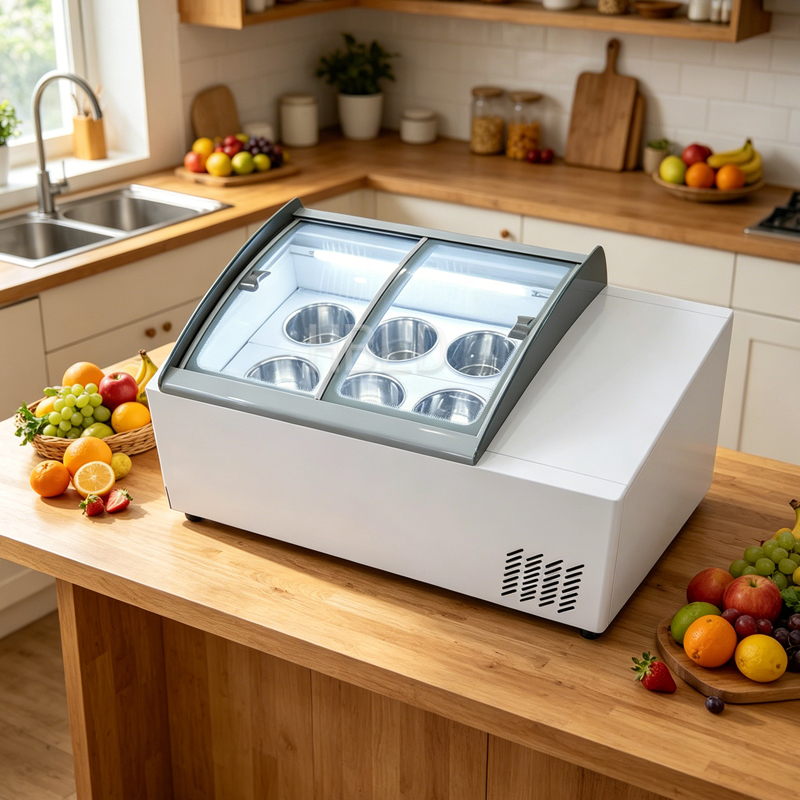 ตู้แช่ไอศกรีมแบบแสดงสินค้าเชิง - Refrigerated Display Case บทวิจารณ์และราคา