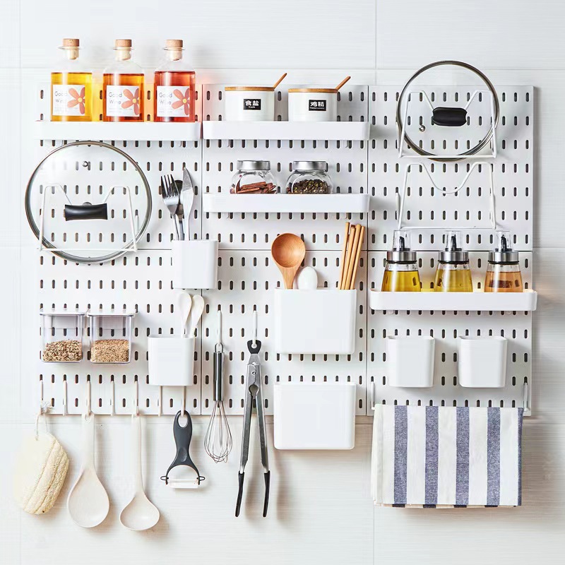 ใหม่ DIY Pegboard อุปกรณ์เสริม - Commercial Kitchen Utensil Holder บทวิจารณ์และราคา