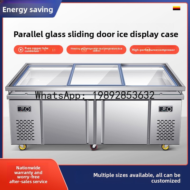 ตู้แช่โชว์อาหารทะเลแบบมีละอองน - Refrigerated Display Case บทวิจารณ์และราคา